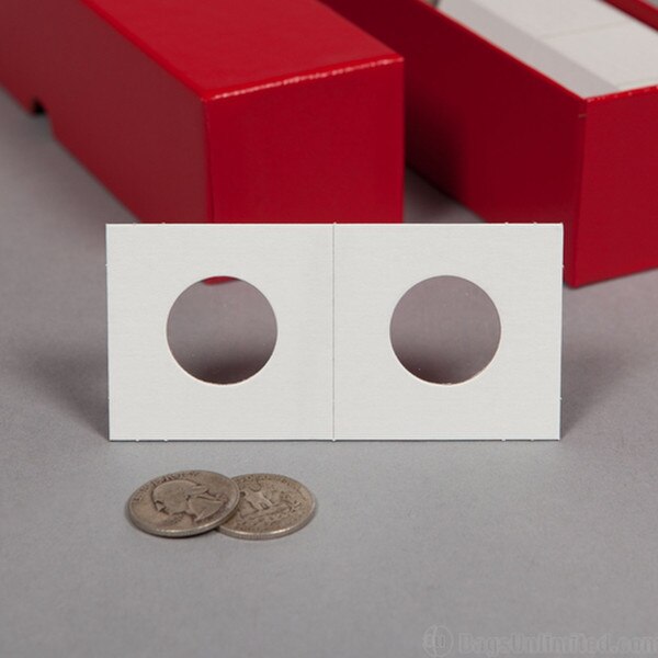 Quarter Coin Flips - 100 per Box